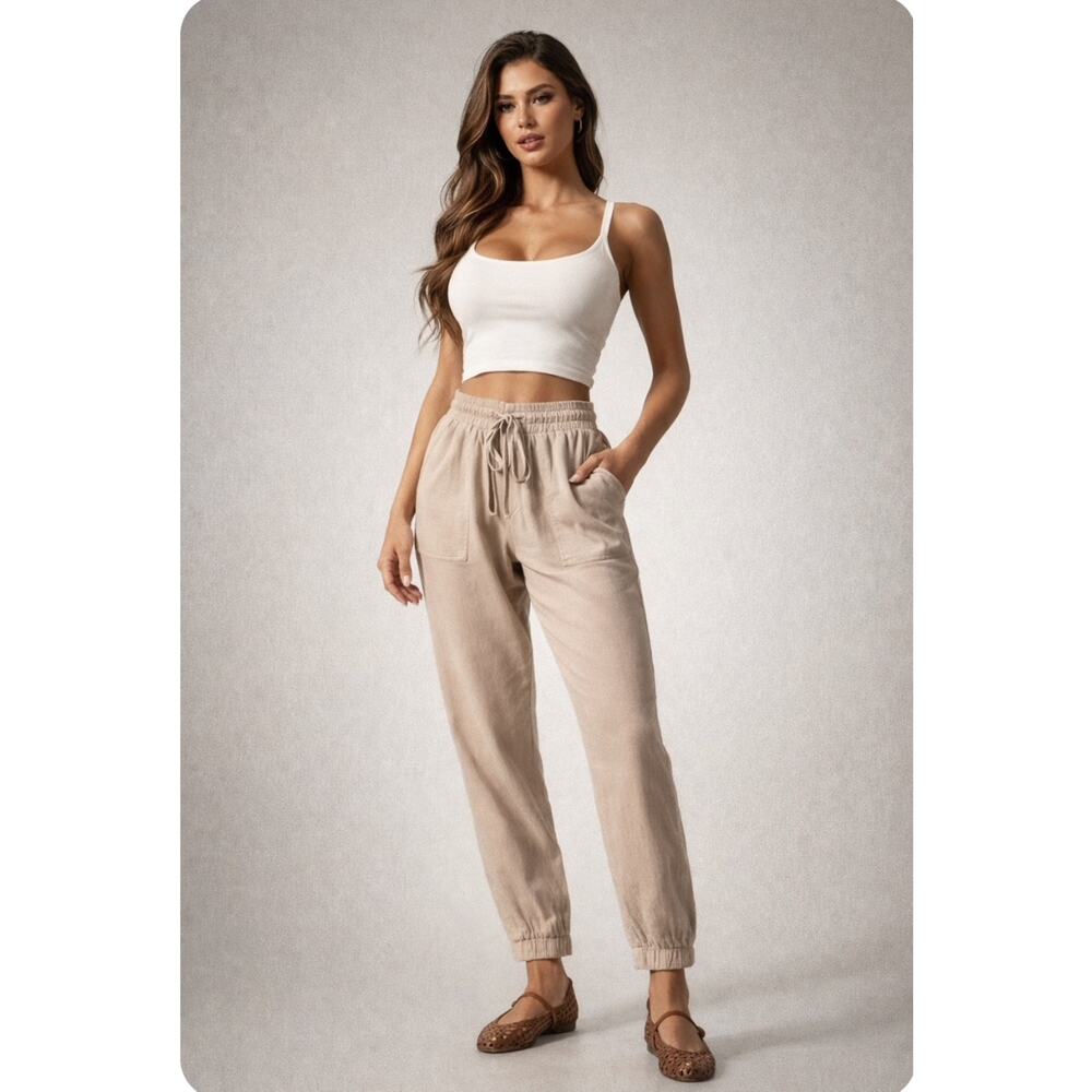 NEW Splendid Lakeside Jogger In Faw US Size S